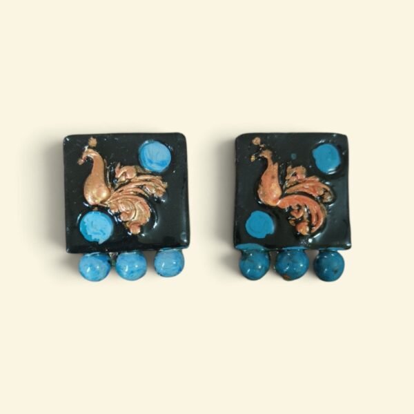 Blue Peacock Necklace